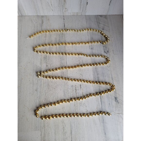 Vintage medium red mercury glass beaded Garland Xmas decor - Picture 1 of 10